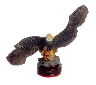 Dollhouse Miniature Eagle